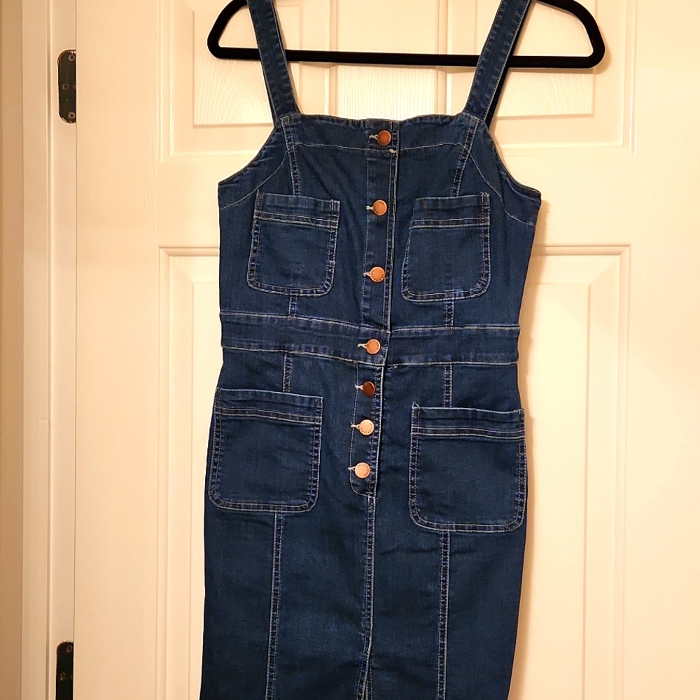 Romee Denim Midi Dress